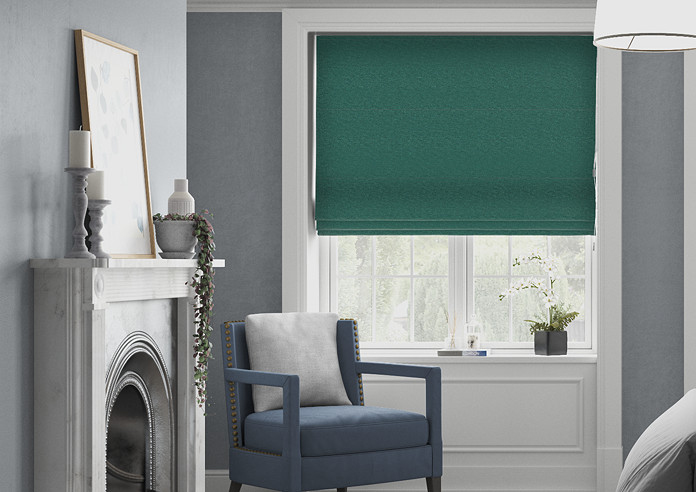 Kent, Peacock - Roman Blind - Image 3